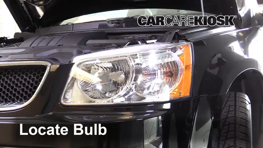2009 Pontiac Torrent GXP 3.6L V6 Luces Faro delantero (reemplazar foco)